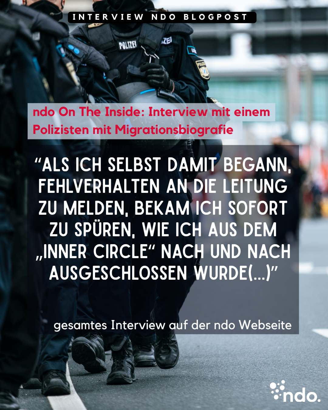 Better Police: „Der gesellschaftliche Mehrwert ist sehr hoch“